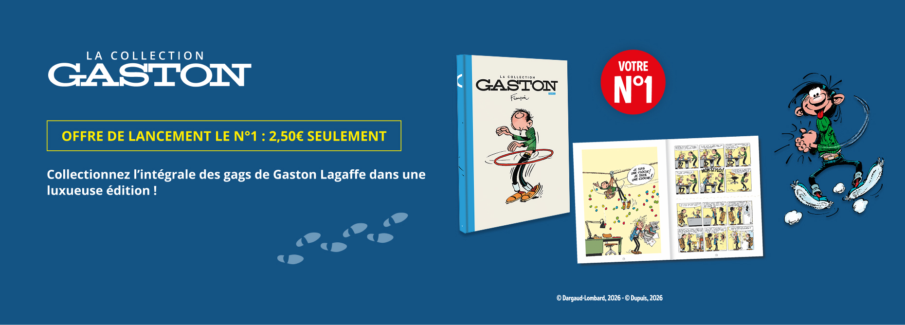 Gaston Lagaffe Je fonce, nouvel onglet